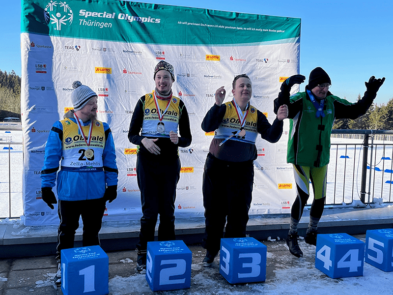 Special Olympics Thüringer Skimeisterschaften Oberhof 1. Wettkampftag